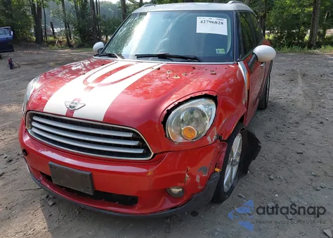 2013 Mini Countryman Cooper from USA, damaged, VIN WMWZB3C51DWR35702